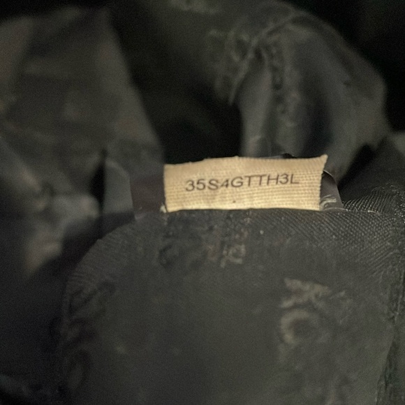 Michael Kors Black Leather Hobo Bag - Picture 9 of 11